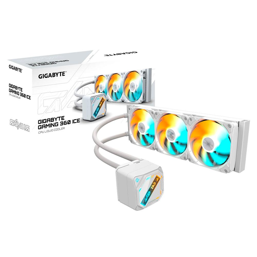 Foto 6 pulgar | Enfriamiento Liquido Gigabyte Gaming 360 Ice Argb 2000rpm Lga1851 Am5 Blanco Gp-gigabyte Gme 360i