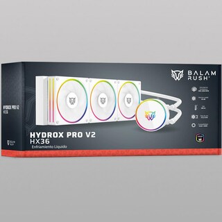 Foto 6 | Enfriamiento Liquido Balam Rush Hydrox Pro V2 Hx36 360mm Argb 7 Pines 2200 Rpm Tdp 300w Lga1851 Am5