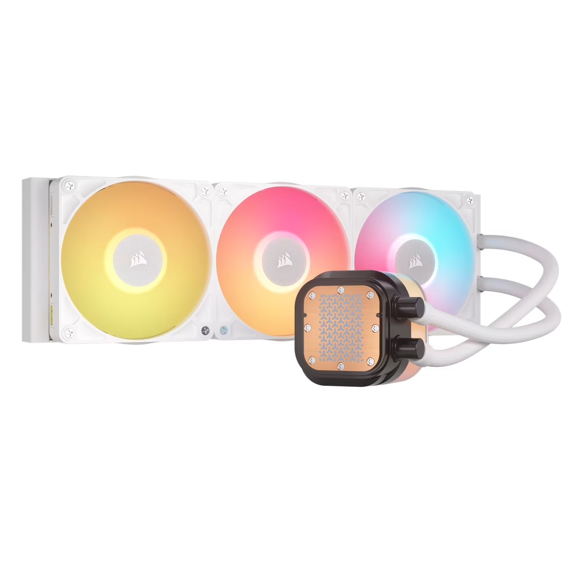 Foto 3 pulgar | Enfriamiento Corsair Icue Link Titan 360 Rx Lcd Rgb Blanco Lga 1851 Am5 Cw-9061026-ww