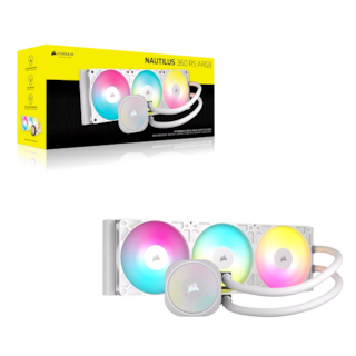 Foto 2 | Enfriamiento Corsair Nautilus 360 Rs Argb White Lga 1851 Am5 Cw-9060095-ww