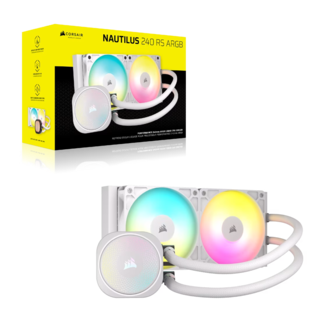 Foto 8 | Enfriamiento Corsair Nautilus 240 Rs Argb White Lga 1851 Am5 Cw-9060094-ww