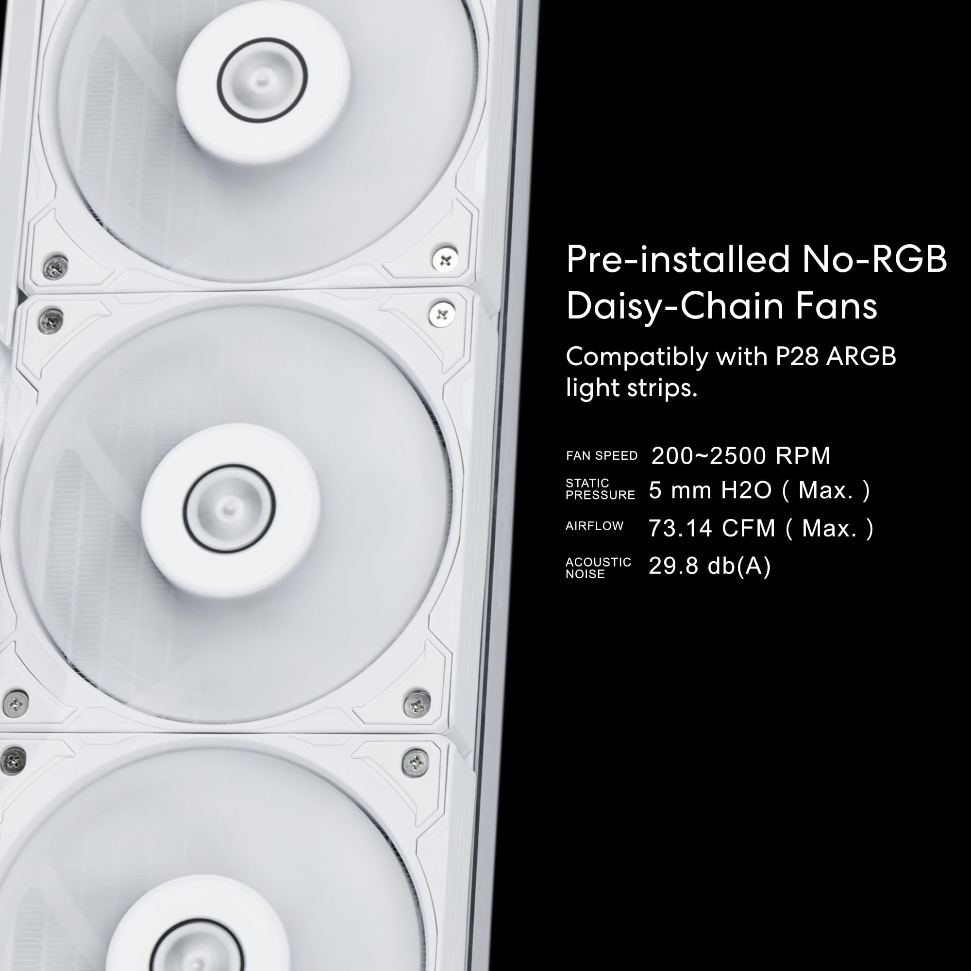 Foto 7 pulgar | Enfriador de Líquido AIO Lian Li HydroShift 360 con 3 Ventiladores de 28 mm - Venta Internacional