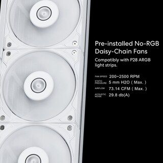Foto 6 | Enfriador de Líquido AIO Lian Li HydroShift 360 con 3 Ventiladores de 28 mm - Venta Internacional