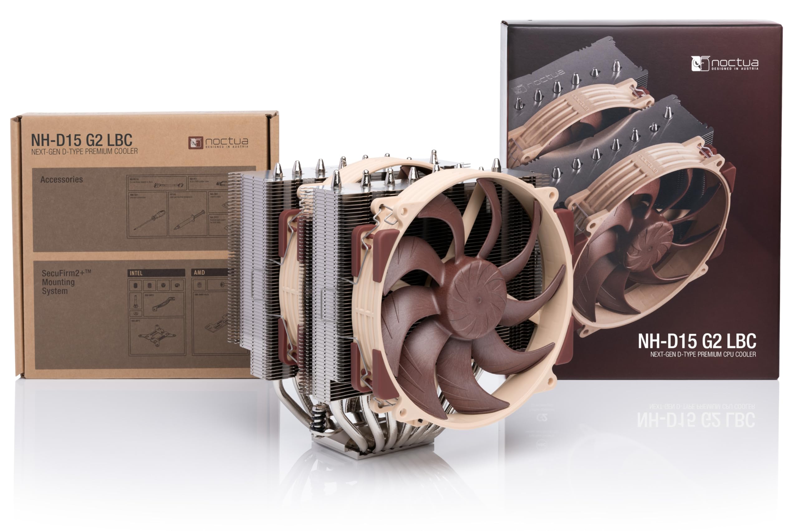 Foto 4 | Enfriador De Cpu Noctua Nh-d15 G2 Lbc Para Amd Am5/am4 (marrón) - Venta Internacional.