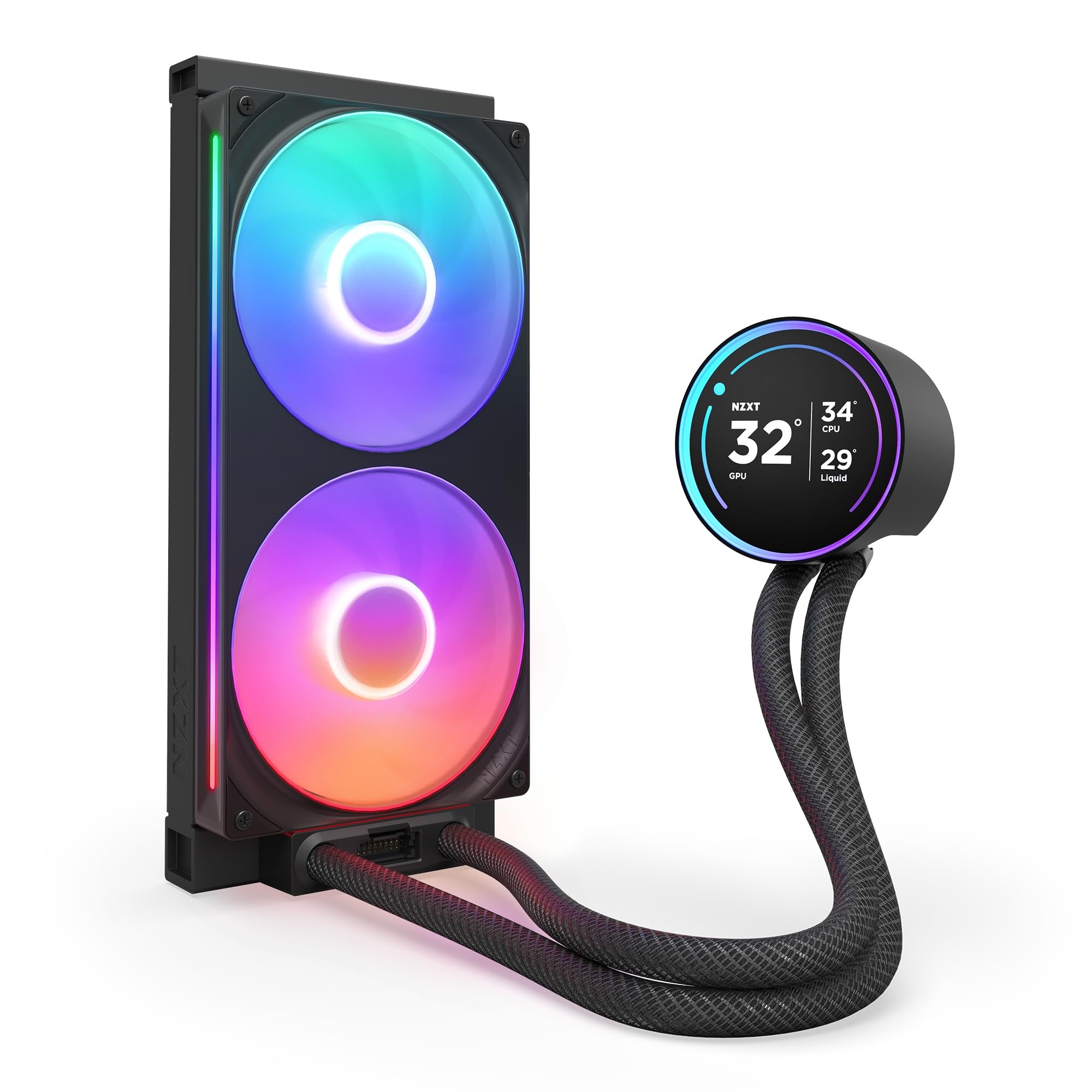 Foto 5 pulgar | Enfriador Líquido Para Cpu Nzxt Kraken Elite 280 Rgb 2024 280 Mm - Venta Internacional.