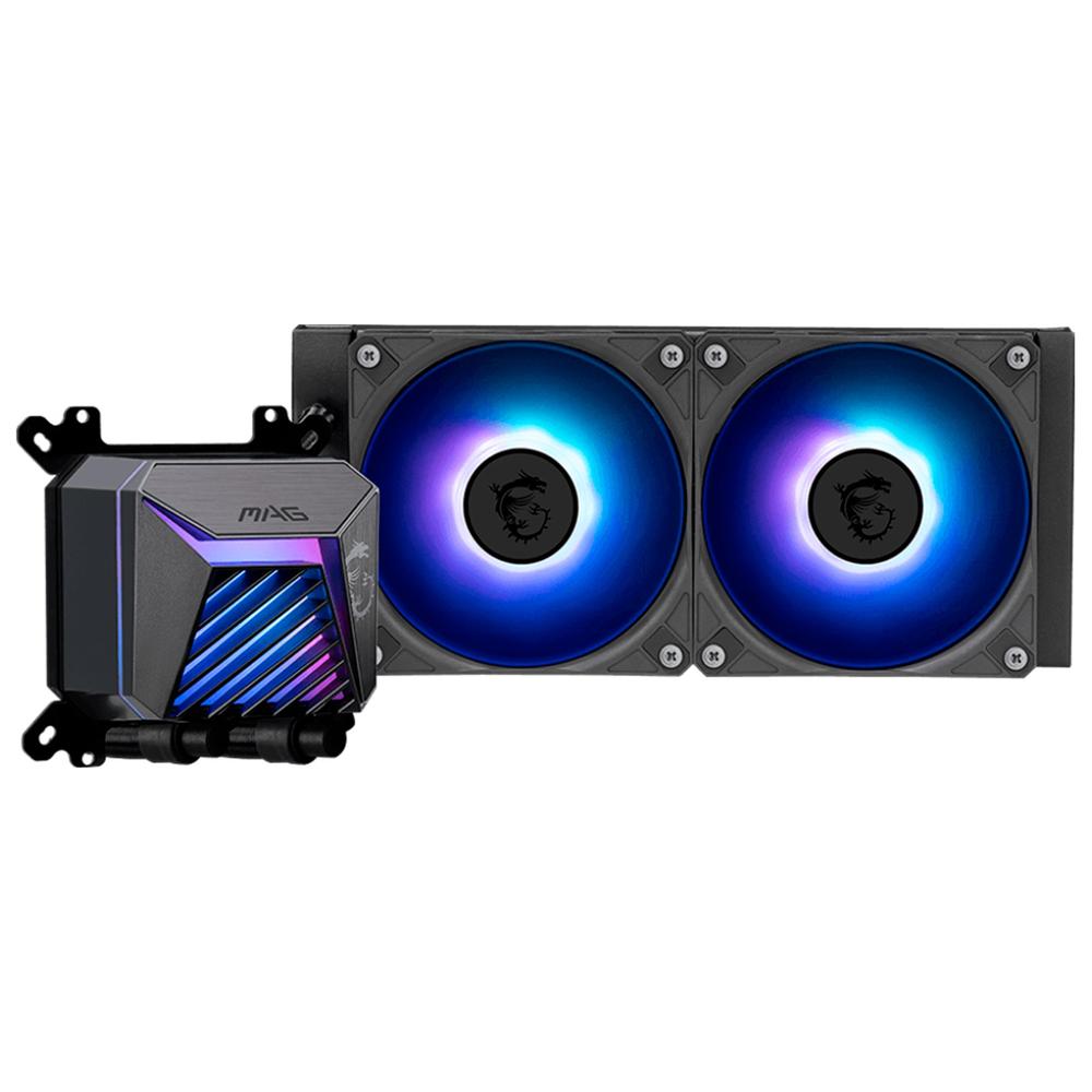 Enfriamiento Liquido Msi Mag A15 240 Argb Lga 1851 Am5 Negro