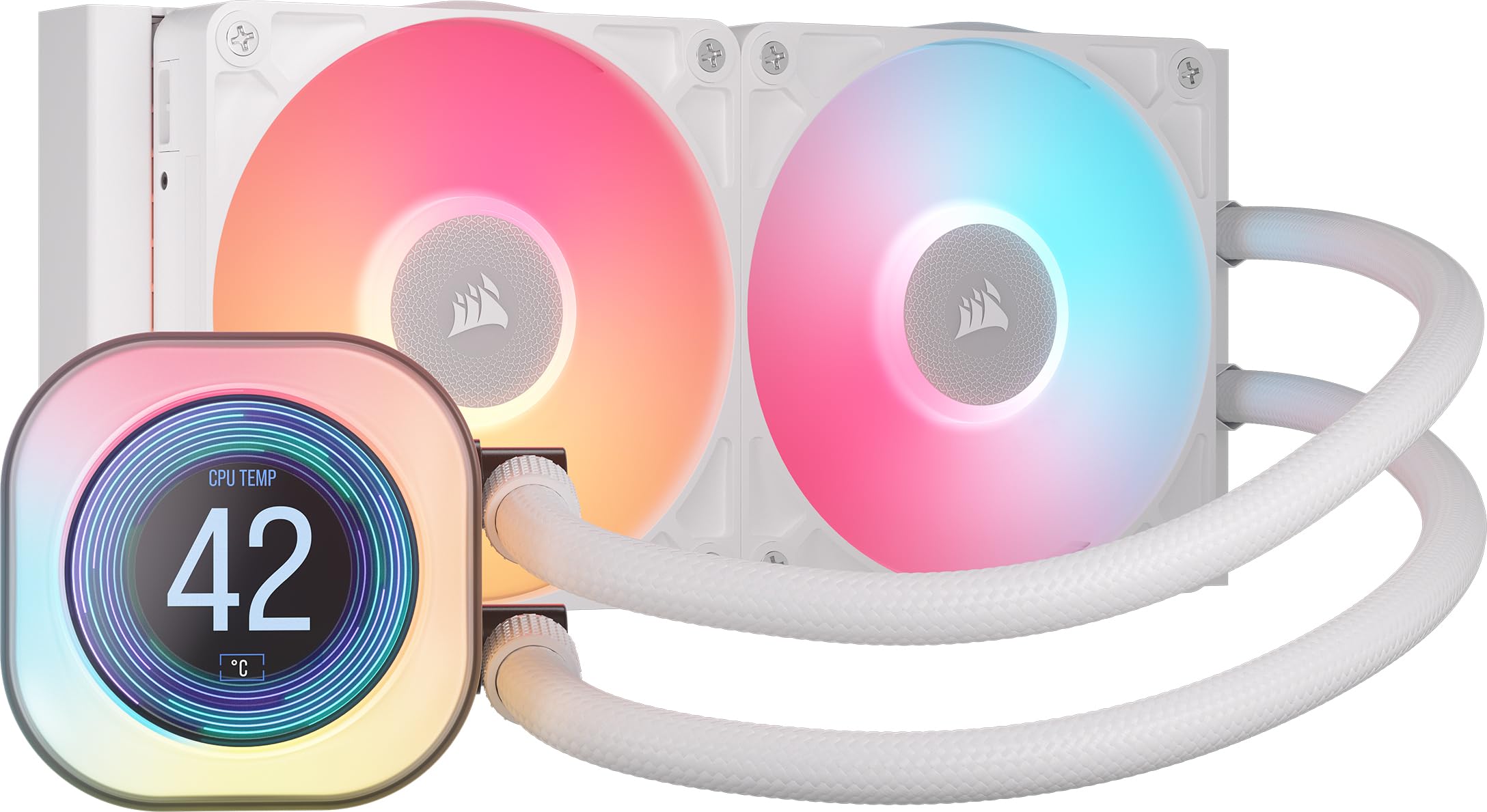 Enfriador Líquido Para Cpu Corsair Icue Link Titan 240 Rx 240 Mm Aio - Venta Internacional.