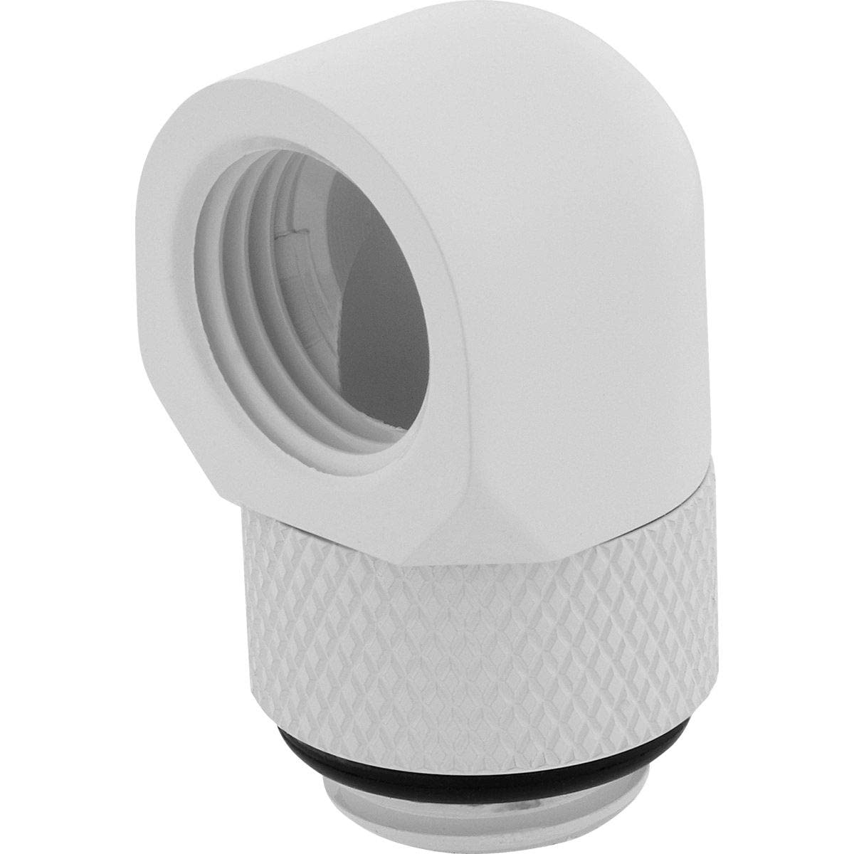 Paquete Doble De Adaptadores Rotativos Corsair Hydro X Series  Color Blanco - Venta Internacional.