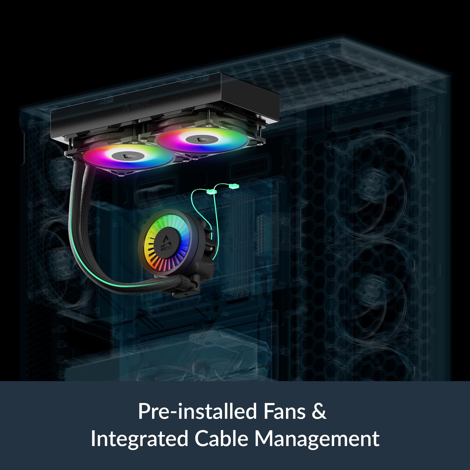 Foto 7 pulgar | Enfriador De Cpu Arctic Liquid Freezer Iii Pro 240 A-rgb 240 Mm - Venta Internacional.