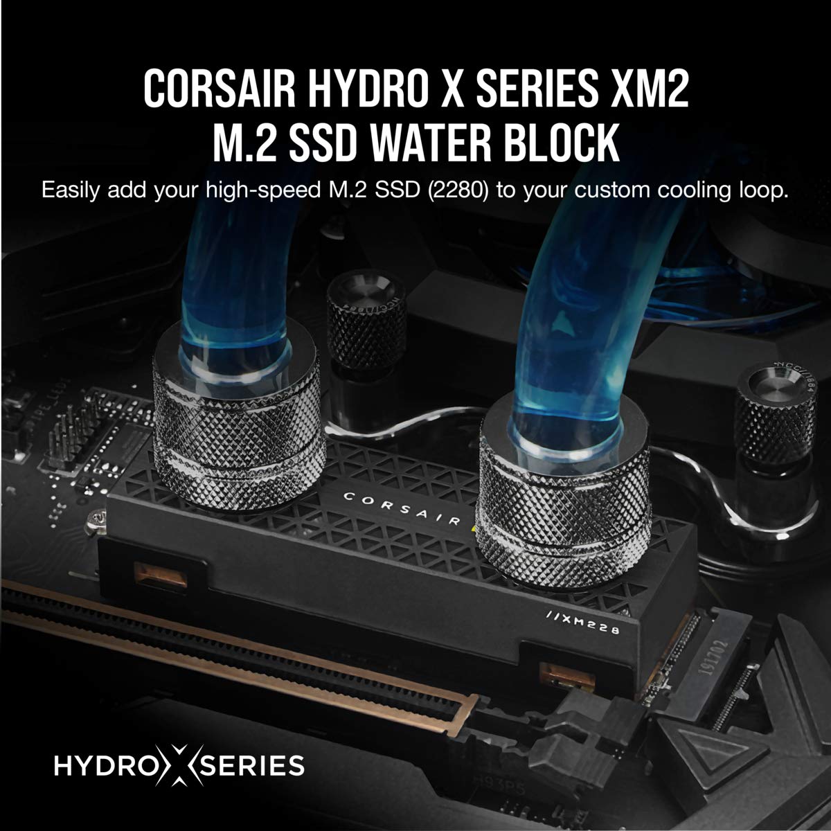 Foto 6 pulgar | Bloque De Agua Corsair Hydro X Series Xm2 M.2 Ssd - Venta Internacional.