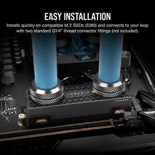 Foto 7 | Bloque De Agua Corsair Hydro X Series Xm2 M.2 Ssd - Venta Internacional.