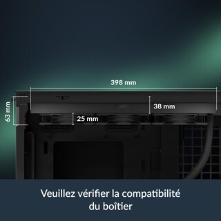 Foto 2 | Enfriador De Cpu Arctic Liquid Freezer Iii Pro 360 Aio 3x120 Mm Negro - Venta Internacional.