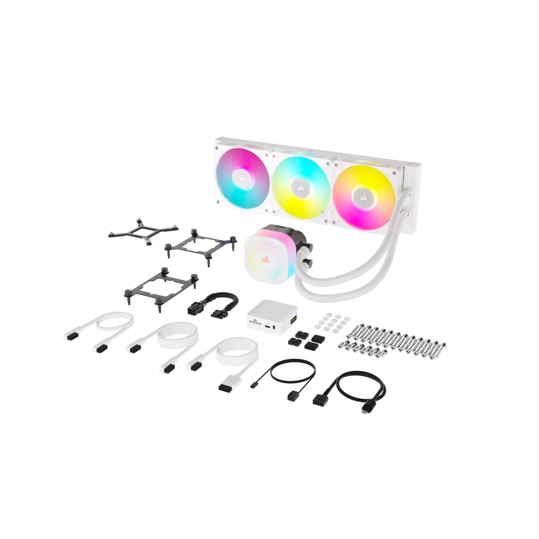 Foto 6 pulgar | Enfriamiento Corsair Icue Link Titan 360 Rx Rgb Blanco Lga1851/am5 Cw-9061021-ww