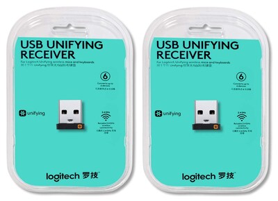 Foto 4 | Receptores Unificadores Usb Logitech 2 Piezas - Venta Internacional