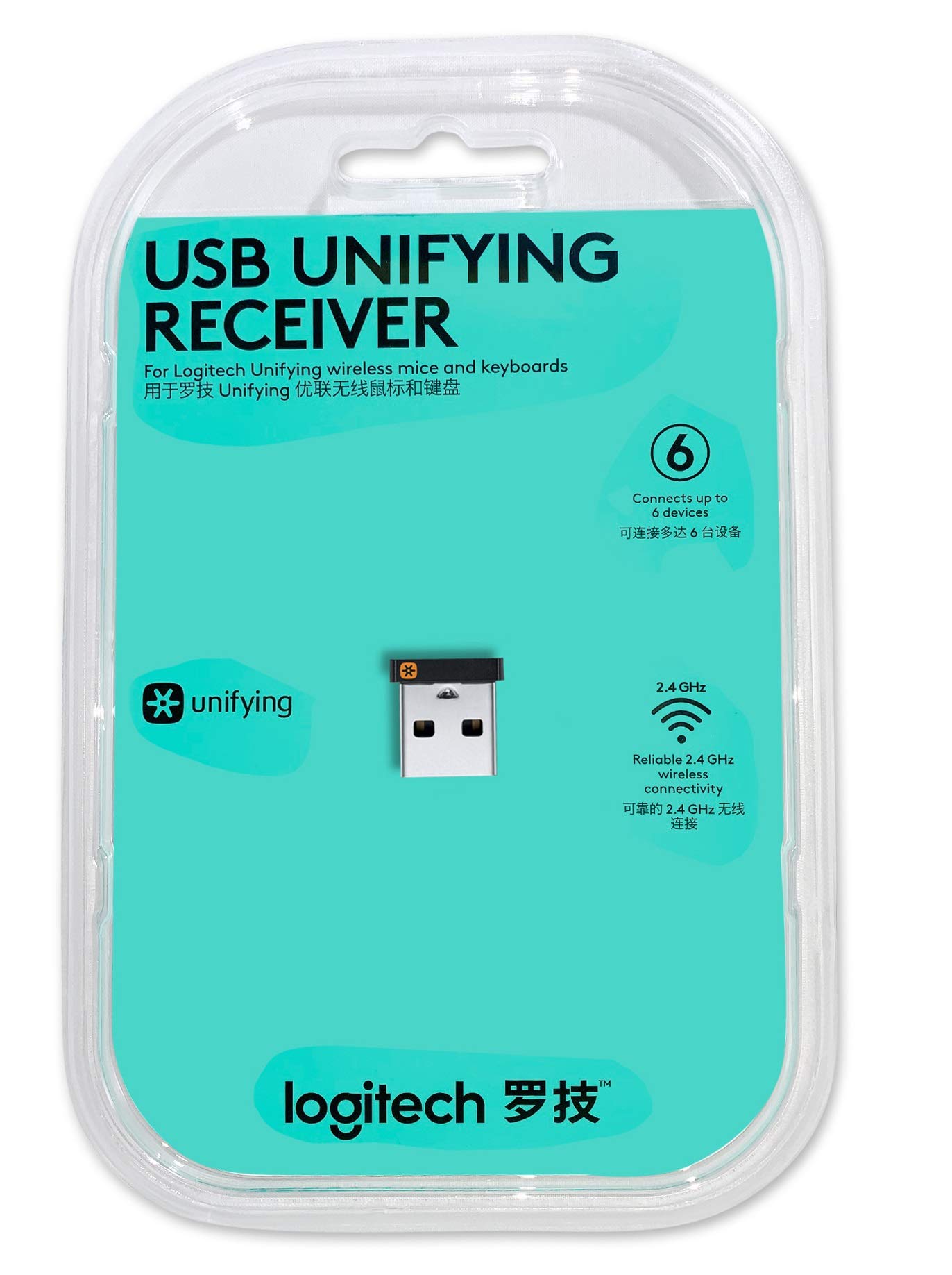 Foto 7 pulgar | Receptores Unificadores Usb Logitech 2 Piezas - Venta Internacional