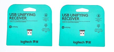 Foto 7 | Receptores Unificadores Usb Logitech 2 Piezas - Venta Internacional