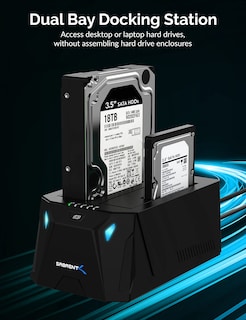 Foto 2 | Estación De Acoplamiento Para Disco Duro Sabrent Usb Tipo C Sata De 2,5 Y 3,5 Pulgadas - Venta Internacional.