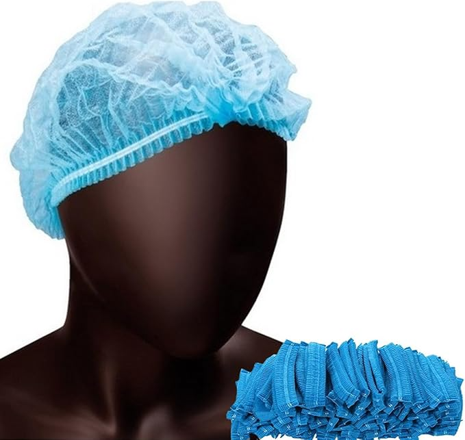 Foto 1 | Cofia Plisada Gorro Desechable Para Paciente - 100 Piezas