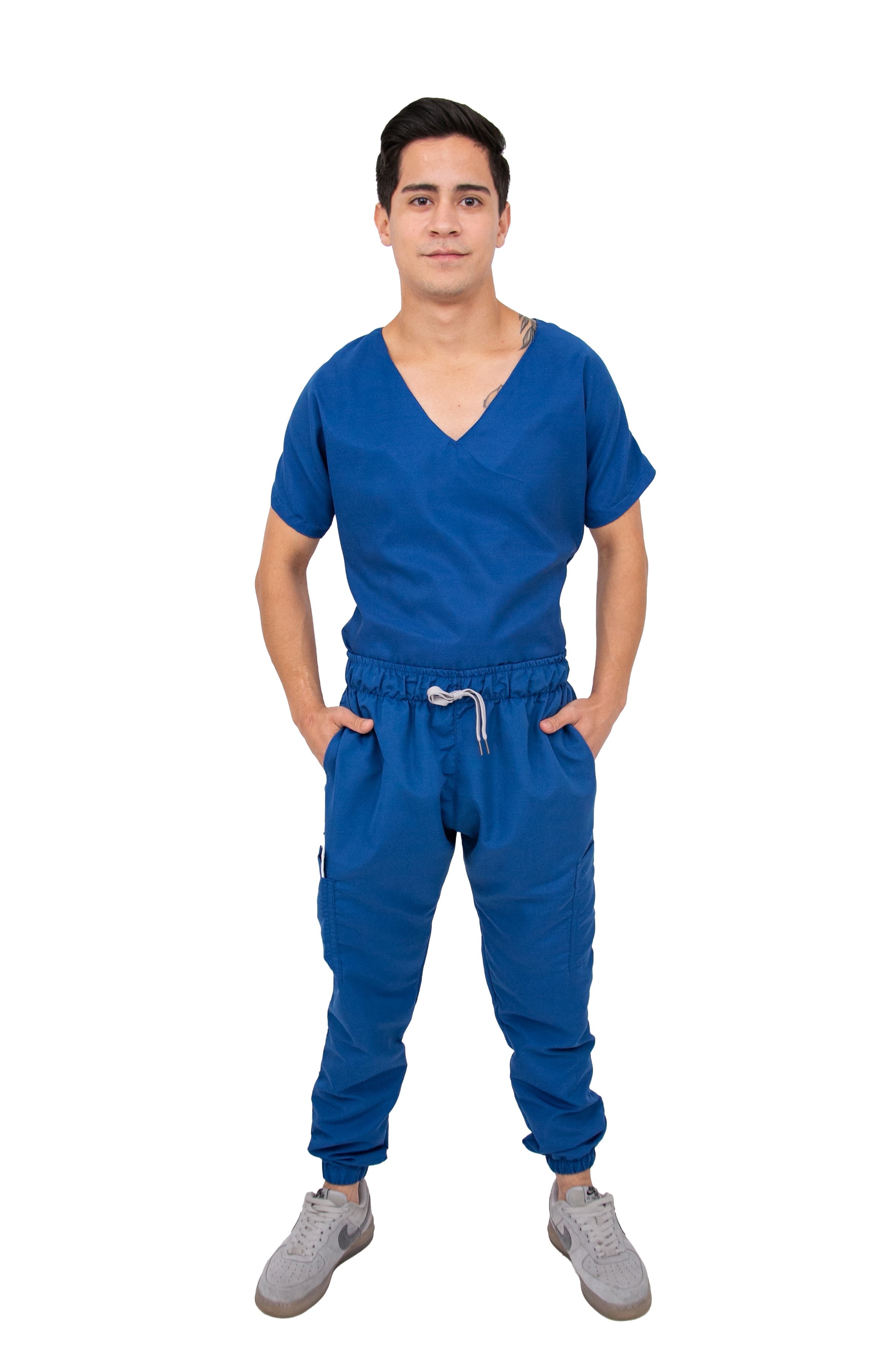 Pijama Quirúrgica Jogger Azul Rey para Hombre $498