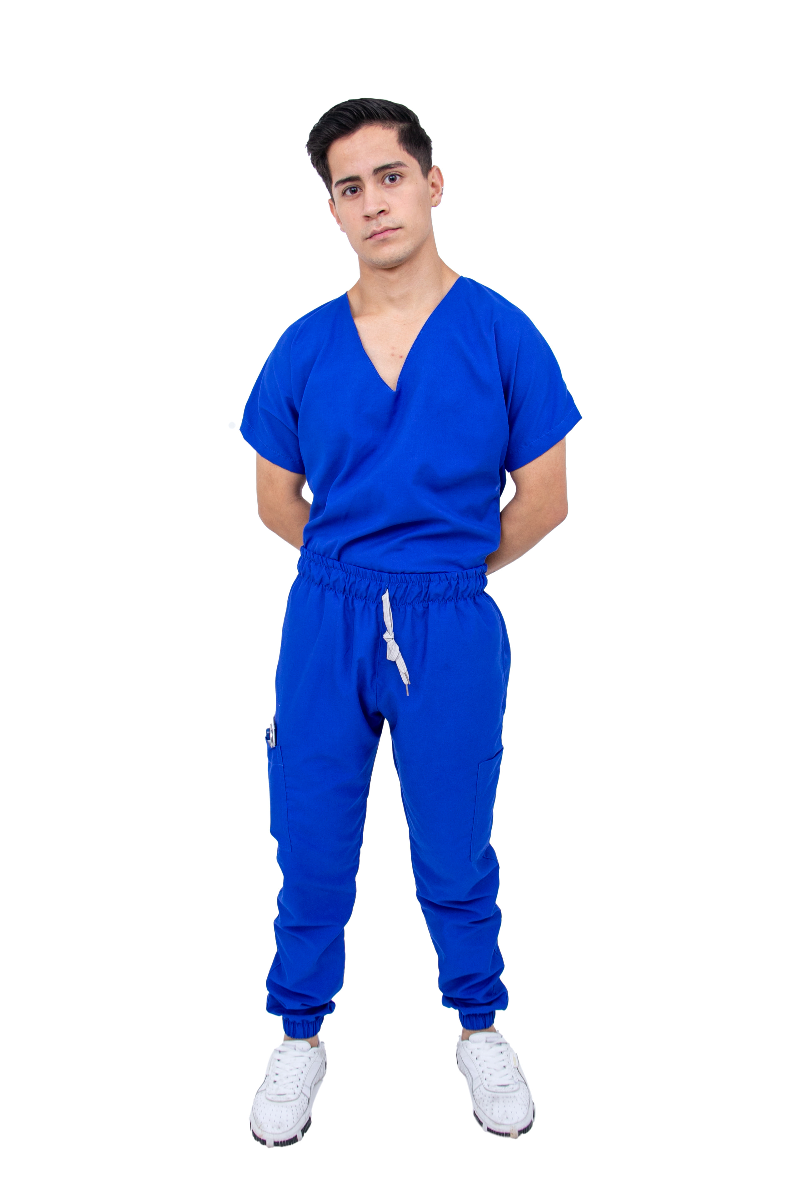 Foto 1 | Pijama Quirúrgica Jogger Azul Rey para Hombre
