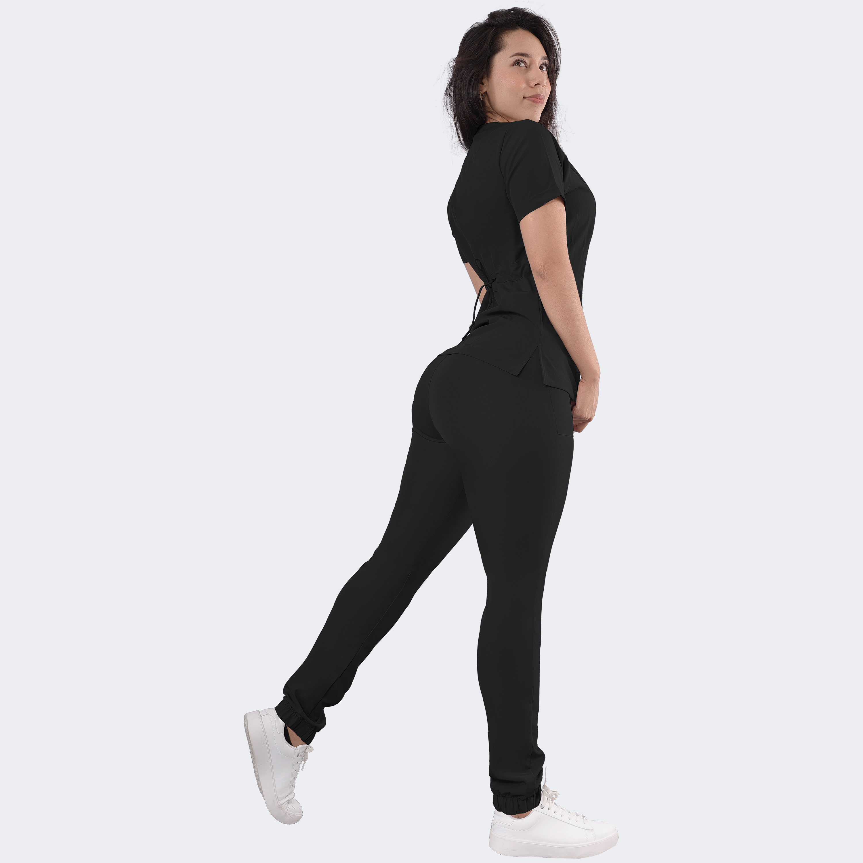 Foto 7 pulgar | Uniforme Médico Quirúrgico Sea Brazil Negro para Mujer