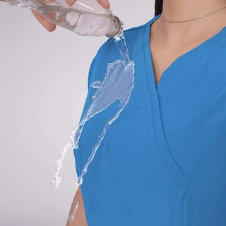Foto 4 | Uniforme Médico Quirúrgico Sea Brazil Antifluido Azul para Mujer