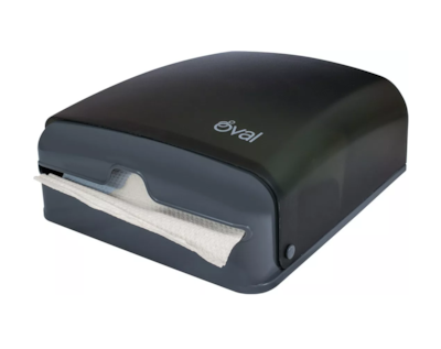 Foto 3 | Dispensador de Toallas Oval color Negro