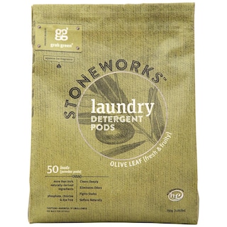 Foto 1 | Detergente En Cápsulas Grab Green Stoneworks Olive Leaf, 50 Unidades - Venta Internacional.