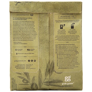 Foto 2 | Detergente En Cápsulas Grab Green Stoneworks Olive Leaf, 50 Unidades - Venta Internacional.