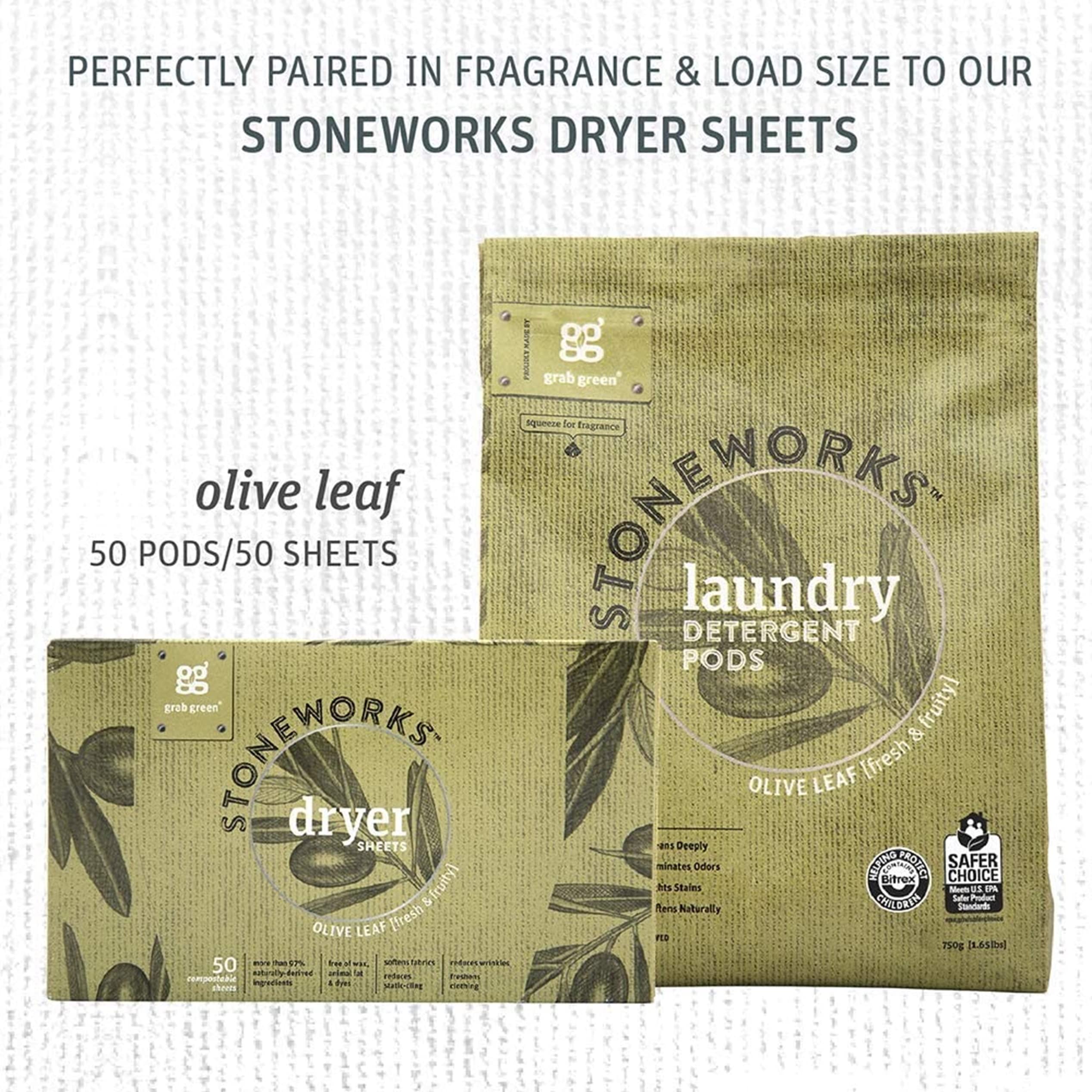 Foto 7 | Detergente En Cápsulas Grab Green Stoneworks Olive Leaf, 50 Unidades - Venta Internacional.