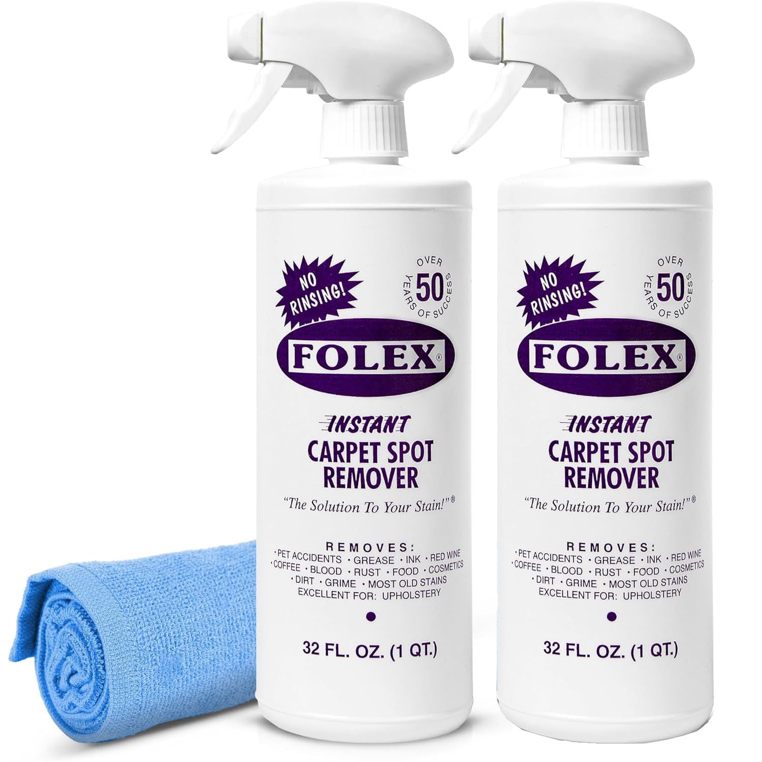 Quitamanchas Para Alfombras Folex Instant  946 Ml  Paquete De 2 - Venta Internacional. $1,213