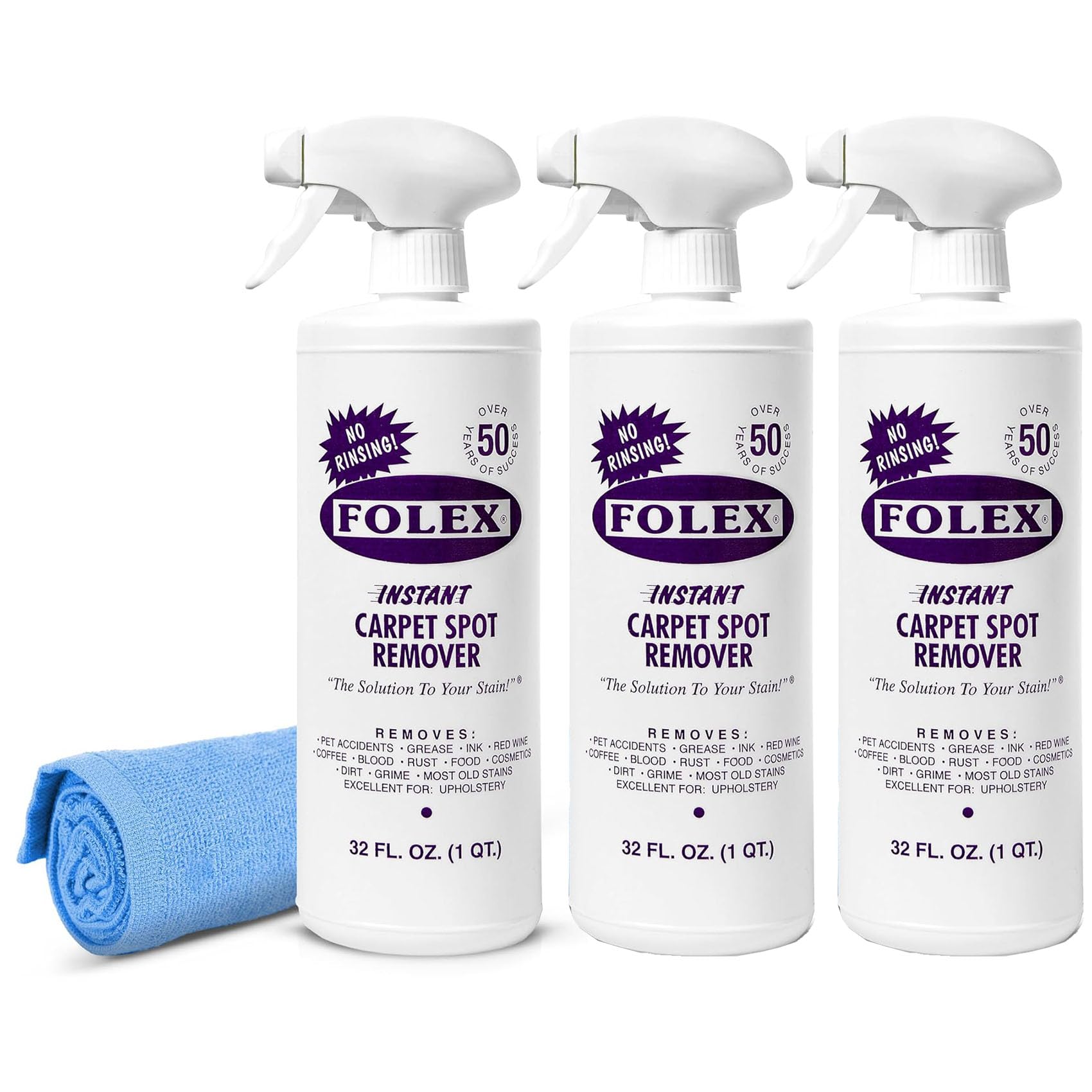 Quitamanchas Para Alfombras Folex Instant  946 Ml  Paquete De 3 - Venta Internacional. $1,491