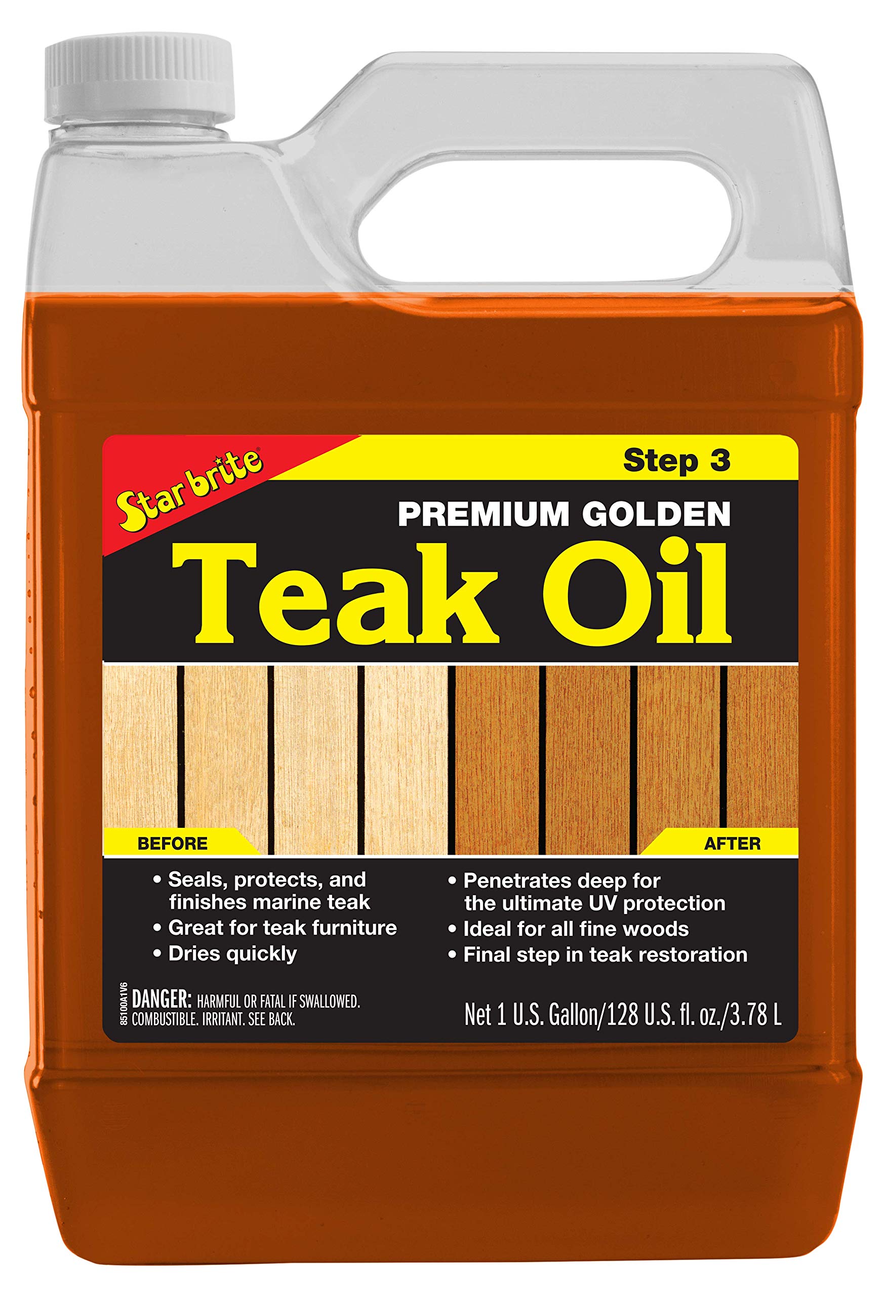 Aceite De Teca Star Brite Premium Golden Sealer Preserver 3  3 78 L - Venta Internacional. $3,162