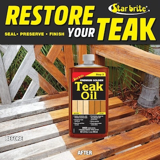 Foto 4 | Aceite De Teca Star Brite Premium Golden Sealer Preserver 3 3 78 L - Venta Internacional.