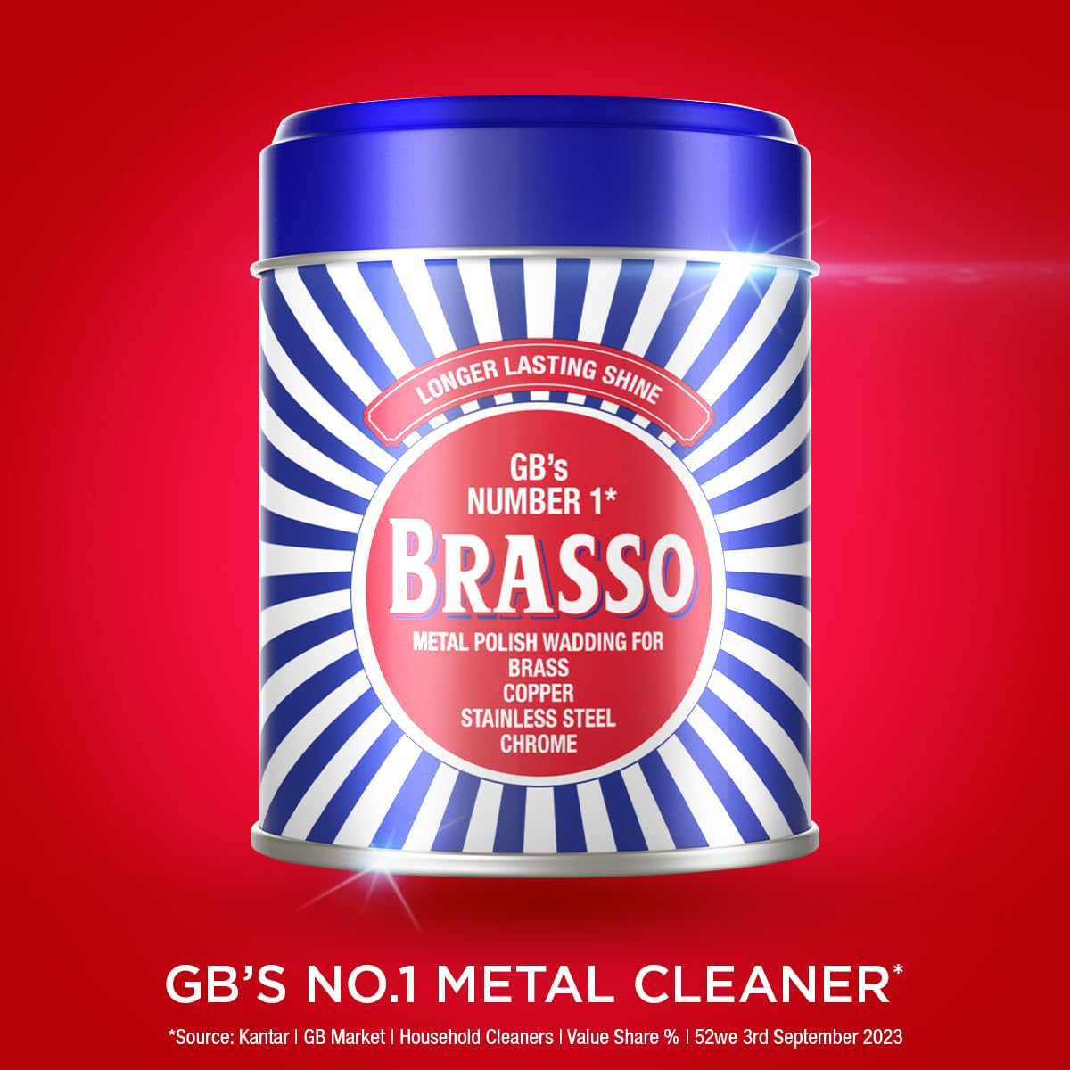 Foto 2 | Guata Metálica Para Pulir Metal Brasso  75 G  Para Latón  Cobre  Acero Inoxidable - Venta Internacional.