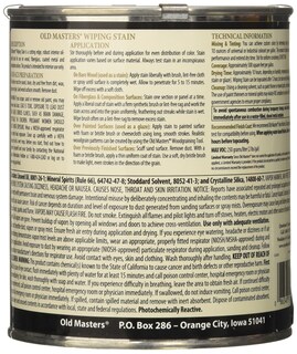 Foto 2 | Tinte De Limpieza Con Aceite Old Masters Neutral Tint Base 11104 1 L - Venta Internacional.
