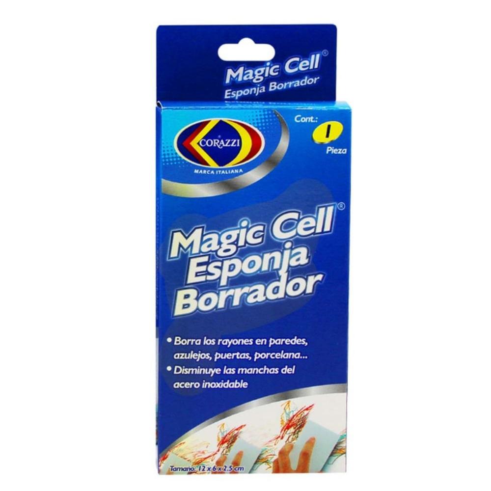 Foto 2 pulgar | Esponja Borrador Magic Cell Corazzi 16 Paquetes