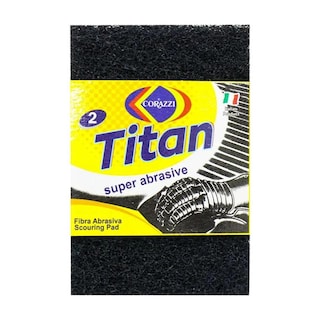 Foto 1 | Fibra Titán Corazzi Super Abrasiva 12.7x8.8cm 48 Paquetes