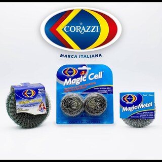 Foto 3 | Fibra Magic Scrub Corazzi Metálica Con Acerina