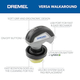 Foto 3 | Kit de Fregado Eléctrico Dremel Versa PC10-07 con 5 Almohadillas Scrub Daddy - Venta Internacional