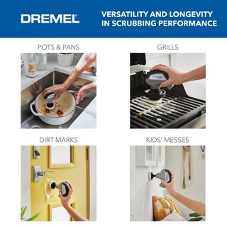 Foto 4 | Kit de Fregado Eléctrico Dremel Versa PC10-07 con 5 Almohadillas Scrub Daddy - Venta Internacional