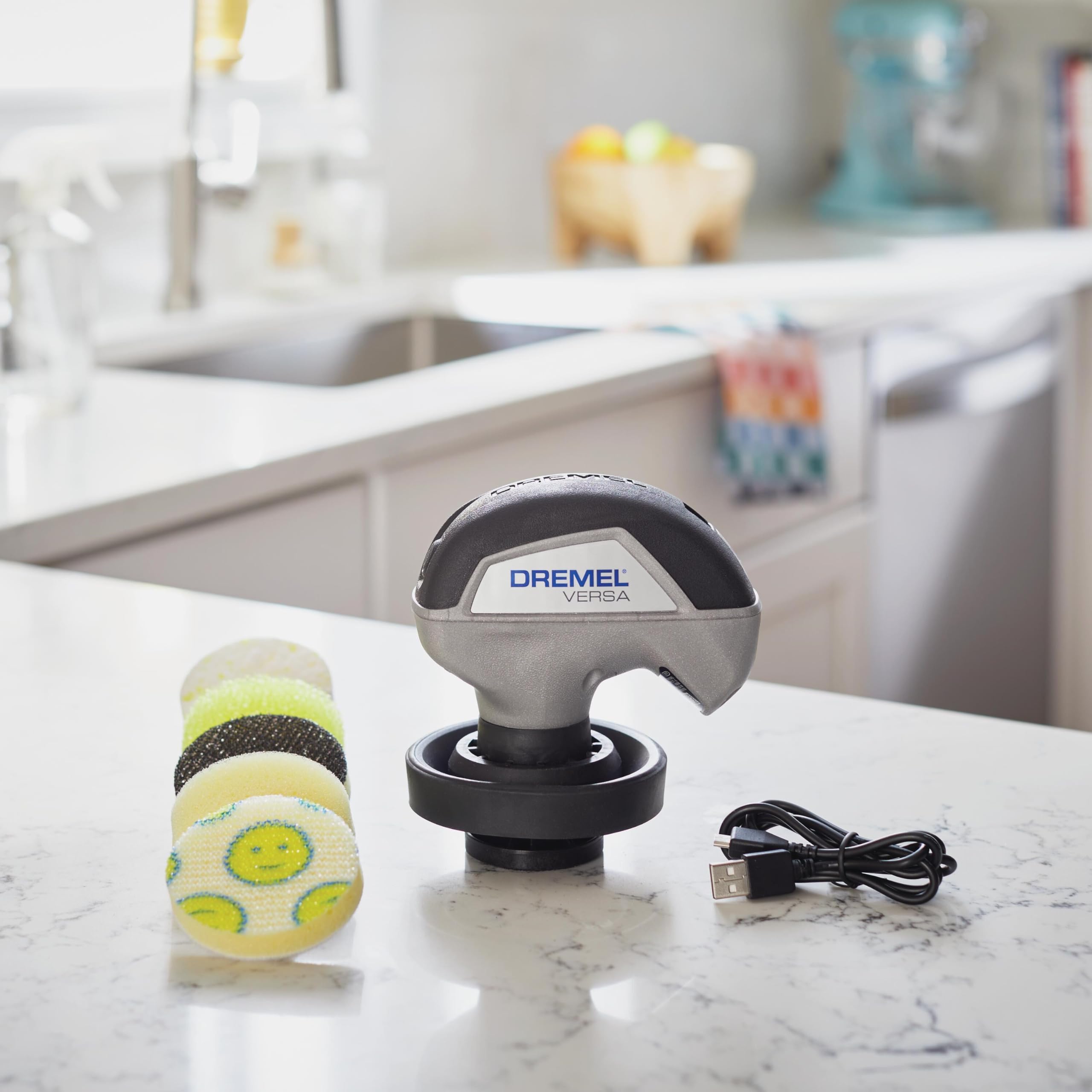 Foto 6 | Kit de Fregado Eléctrico Dremel Versa PC10-07 con 5 Almohadillas Scrub Daddy - Venta Internacional