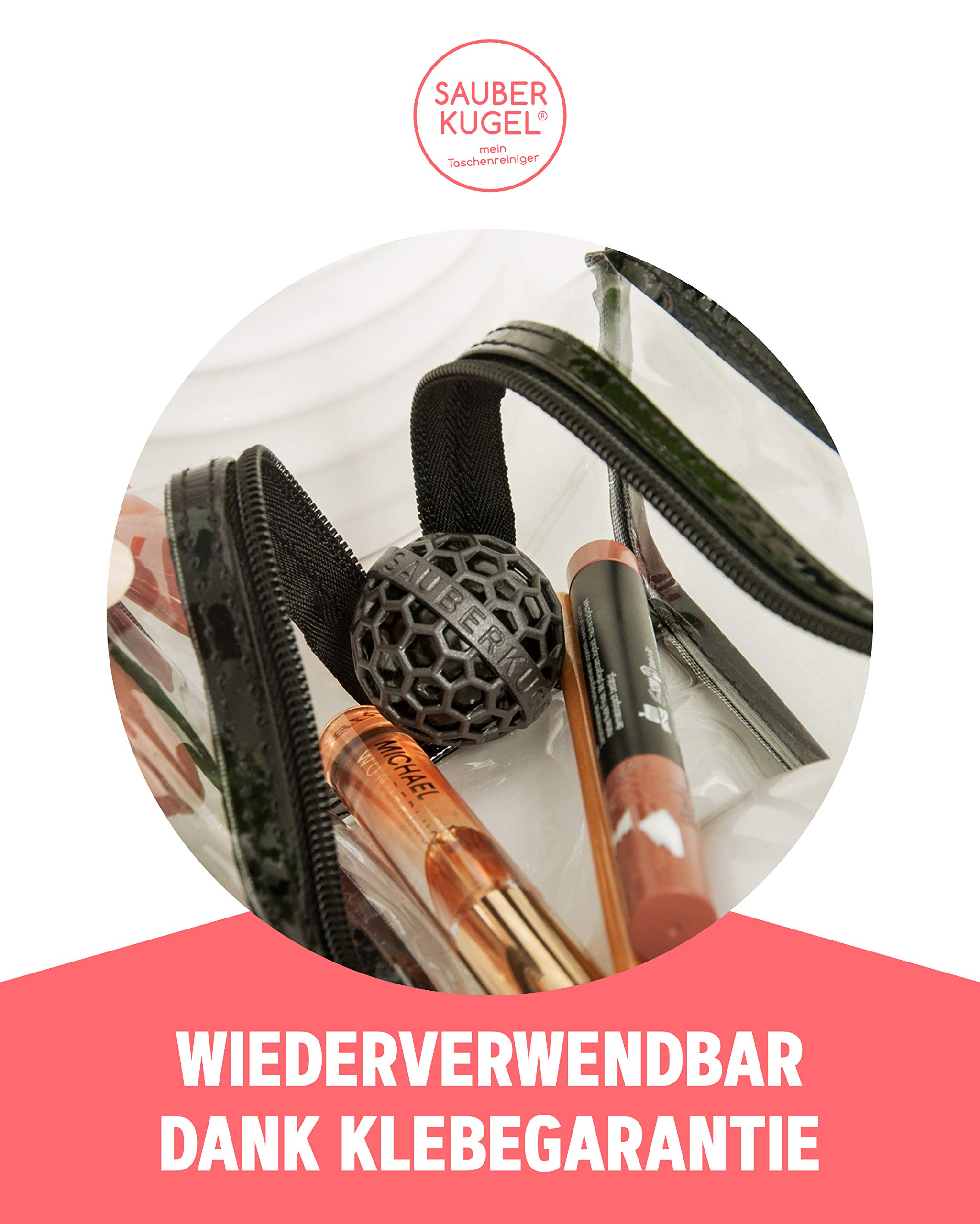 Foto 5 | Cleaning Ball Sauberkugel Mantiene Limpias Bolsas y Carteras - Venta Internacional