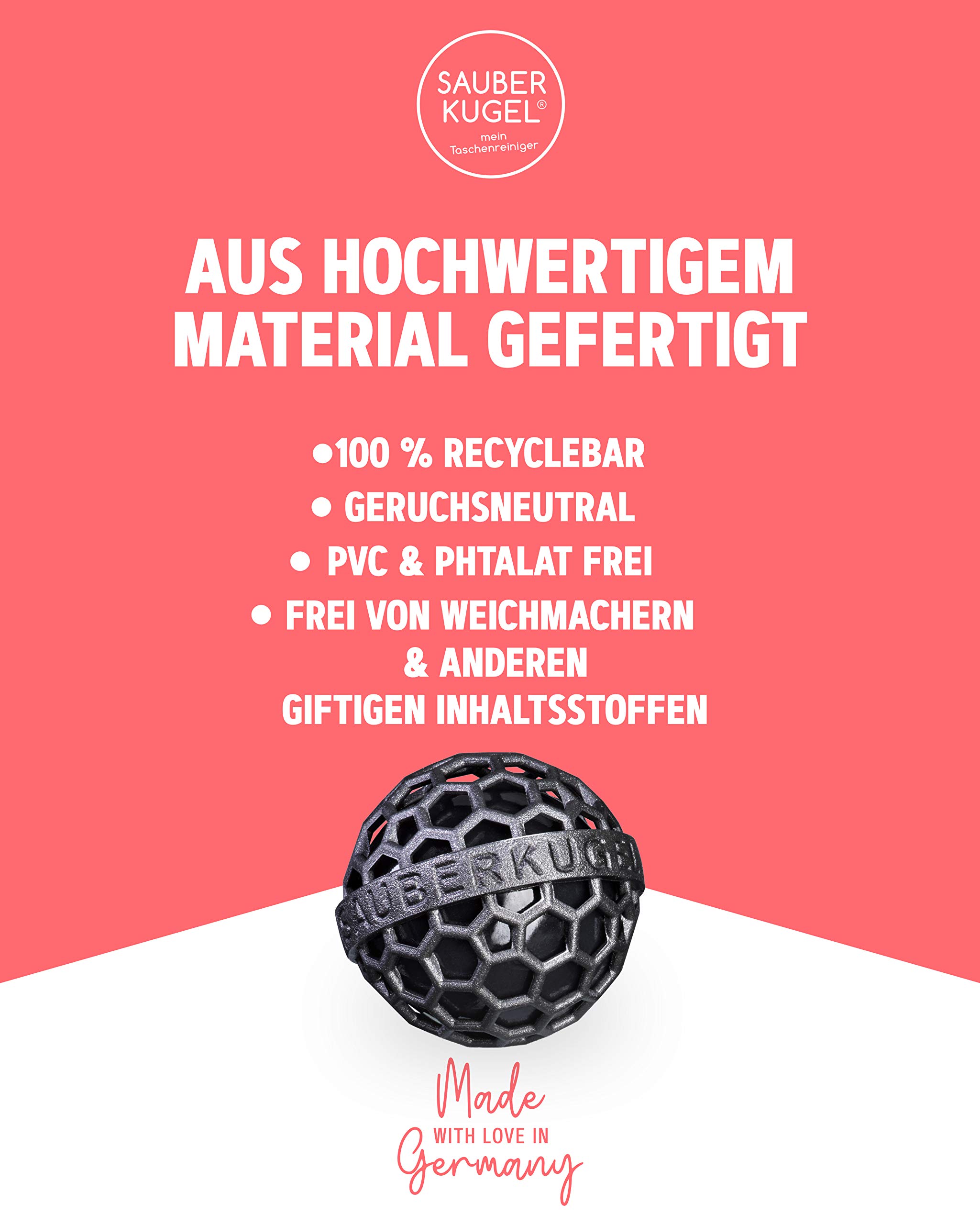 Foto 7 pulgar | Cleaning Ball Sauberkugel Mantiene Limpias Bolsas y Carteras - Venta Internacional