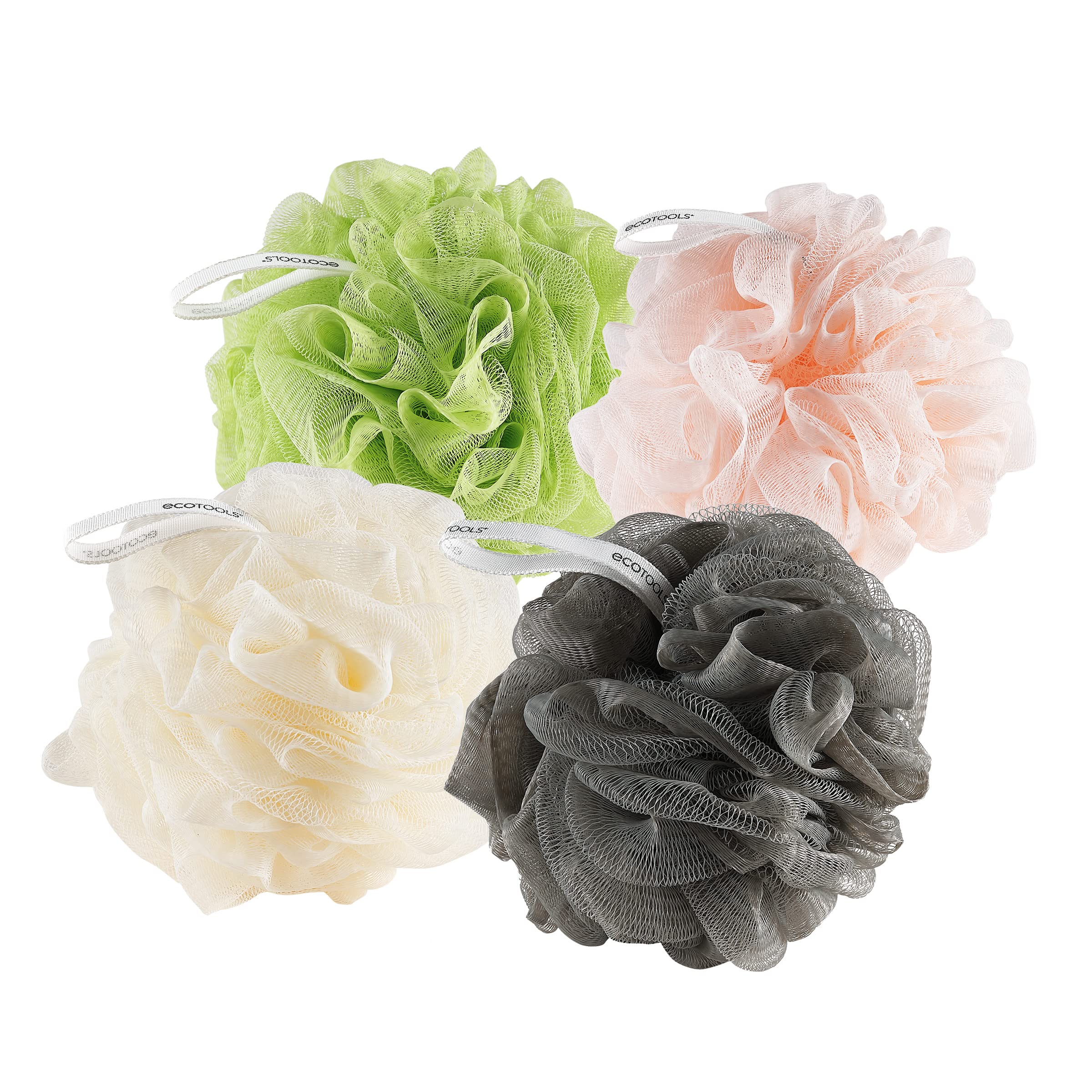 Foto 4 pulgar | Esponja Loofah Ecotools Delicate Ecopouf, Paquete De 4 Unidades, 240 Ml - Venta Internacional.