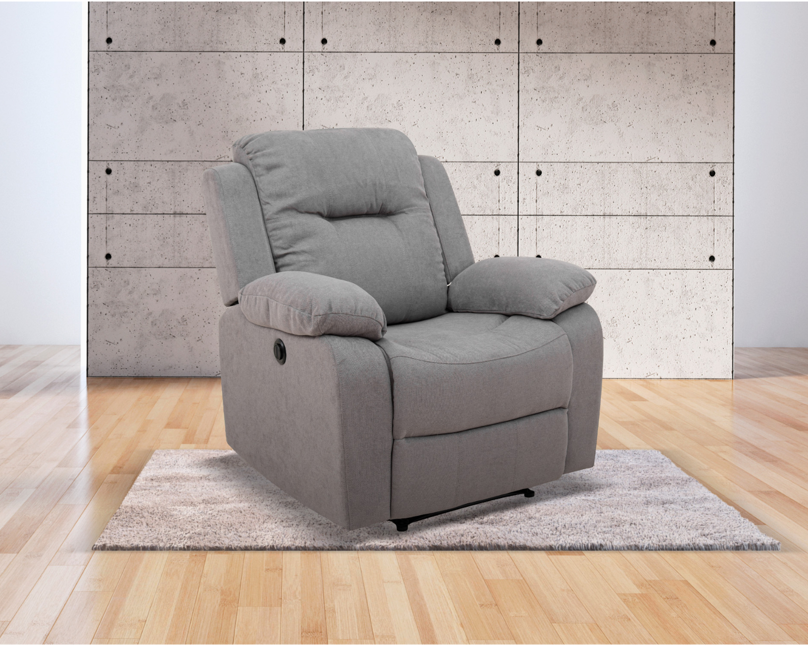 Foto 3 pulgar | Sillón Reclinable Eléctrico Cosmobel Cloe color Gris