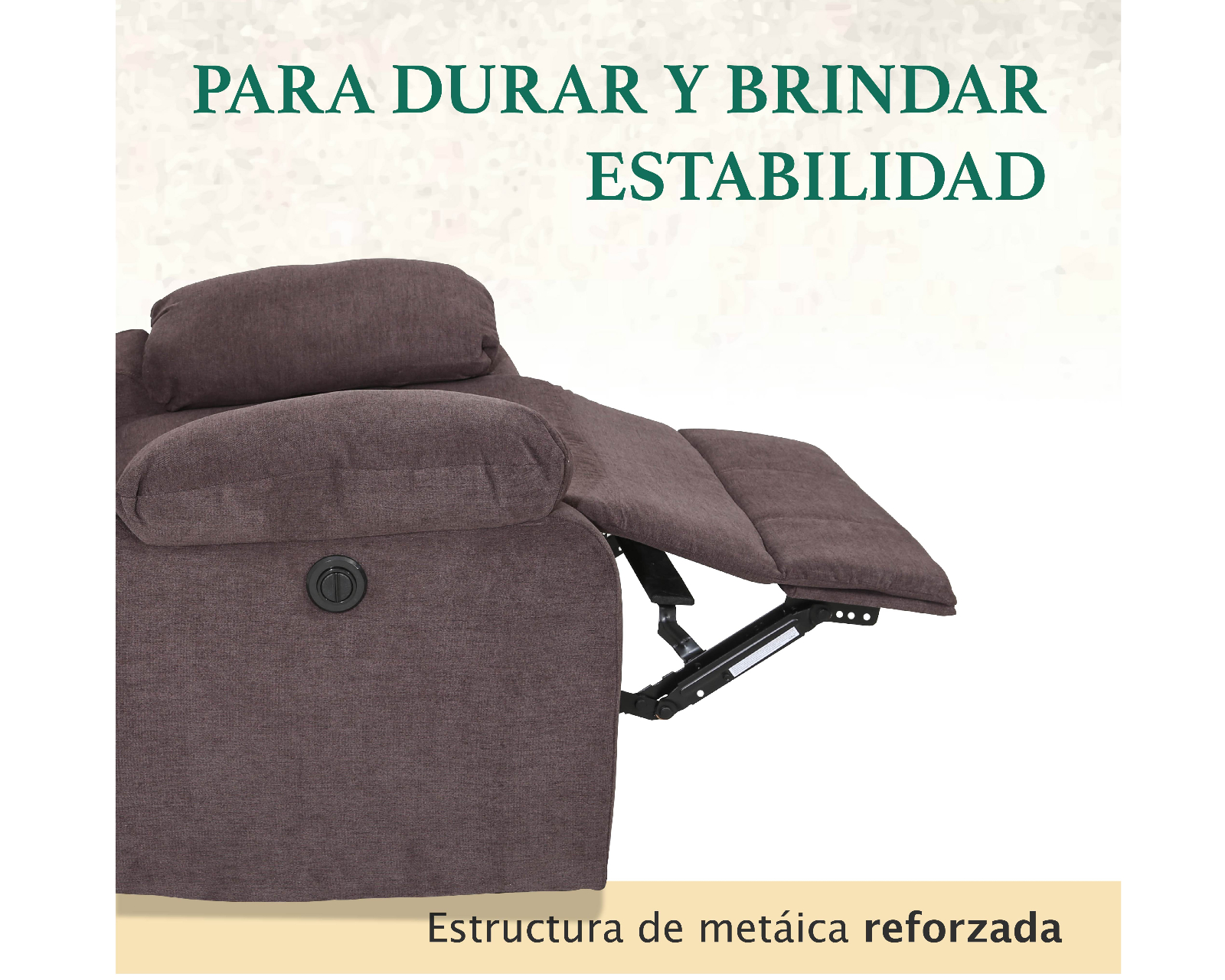 Foto 5 pulgar | Sillón Reclinable Cosmobel Milán color Café