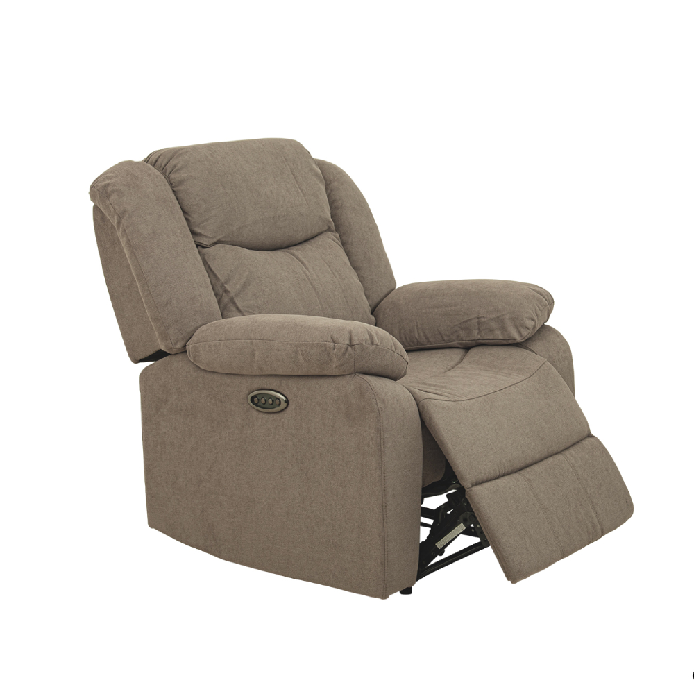 Foto 3 pulgar | Sillón Reclinable Eléctico Cosmobel Fargo Taupe