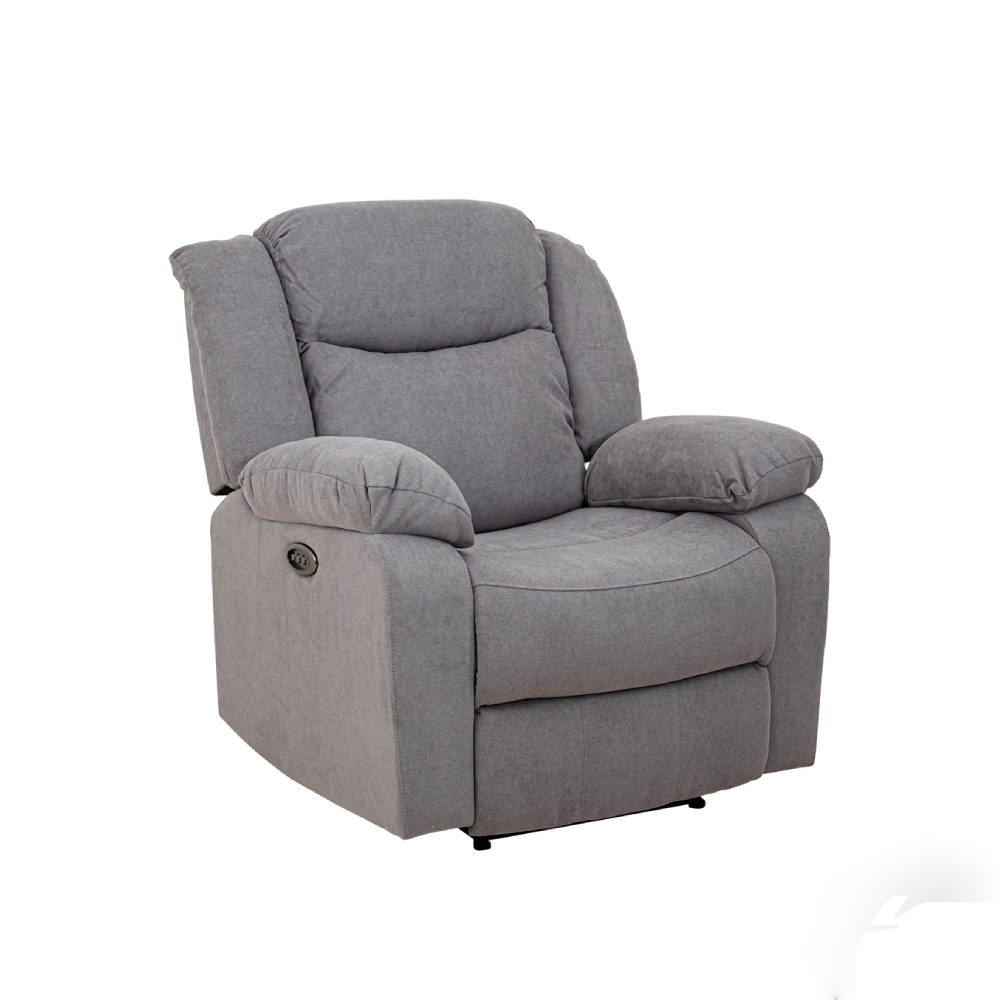 Foto 2 pulgar | Sillón Reclinable Eléctrico Cosmobel Fargo color Gris