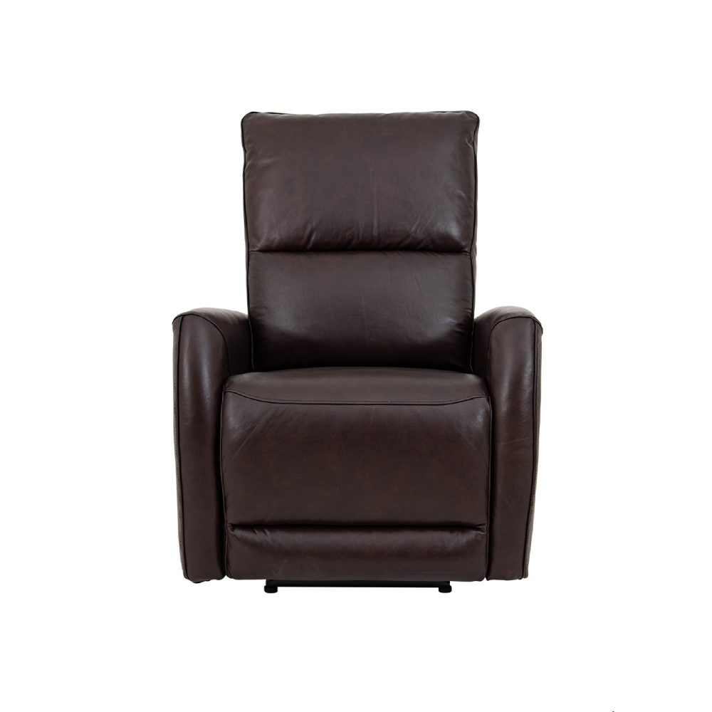 Foto 4 pulgar | Sillón Reclinable Eléctrico de Piel Cosmobel Jermell Marrón